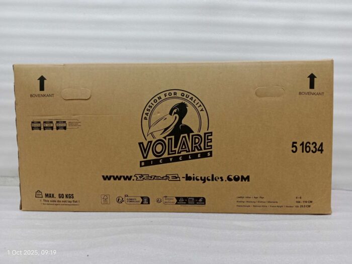 Volare Strike Kinderfiets - Jongens - 16 inch - Zwart Groen - Afbeelding 11