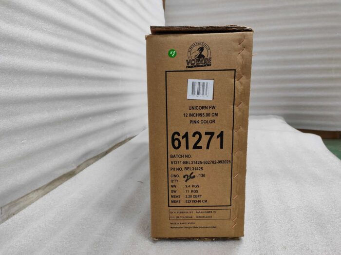 Volare Unicorn Kinderfiets - Meisjes - 12 inch - Roze - Twee handremmen - Afbeelding 12