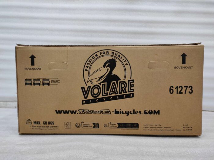 Volare Unicorn Kinderfiets - Meisjes - 12 inch - Wit - Afbeelding 11