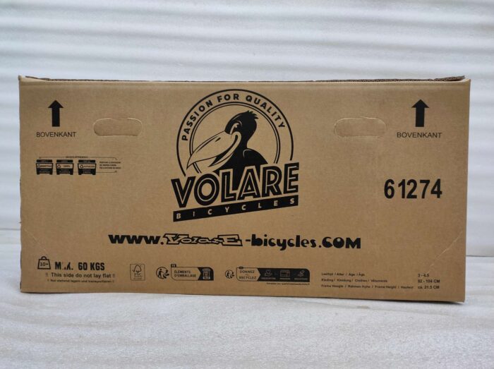 Volare Unicorn Kinderfiets - Meisjes - 12 inch - Wit - Twee handremmen - Afbeelding 11