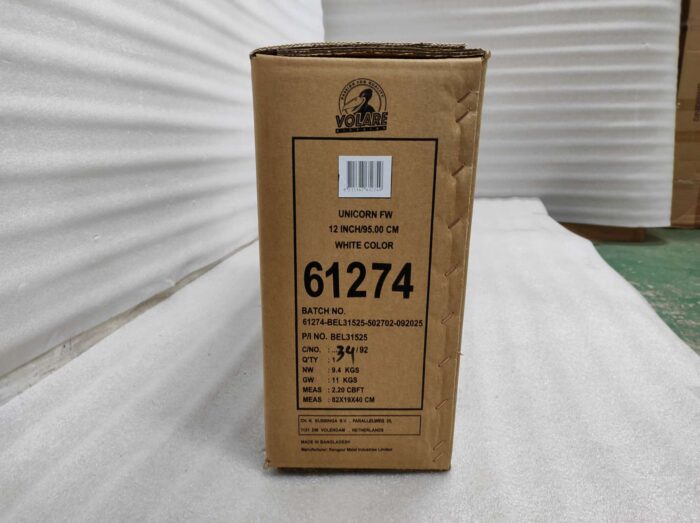 Volare Unicorn Kinderfiets - Meisjes - 12 inch - Wit - Twee handremmen - Afbeelding 12