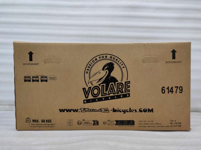 Volare Unicorn Kinderfiets - Meisjes - 14 inch - Paars - Afbeelding 11