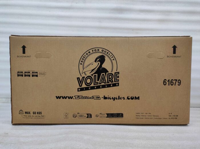 Volare Unicorn Kinderfiets - Meisjes - 16 inch - Wit - Twee Handremmen - Afbeelding 11