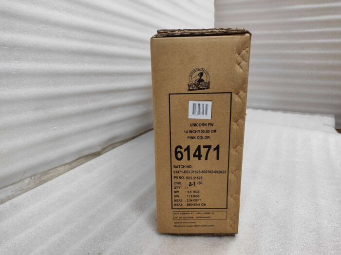 Volare Unicorn Kinderfiets - Meisjes - 14 inch - Roze - Twee Handremmen - Afbeelding 12