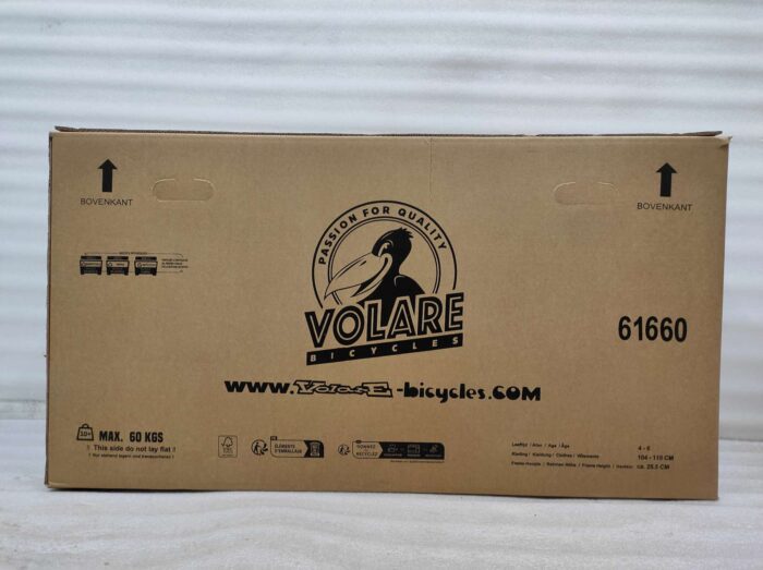 Volare Thombike Kinderfiets - Jongens - 16 inch - Oranje Grijs - Afbeelding 11