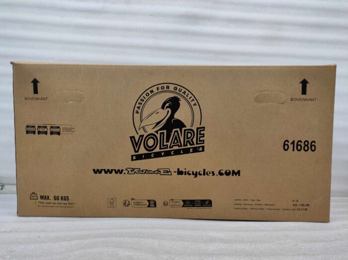 Volare Unicorn Kinderfiets - Meisjes - 16 inch - Paars - Twee Handremmen - Afbeelding 11