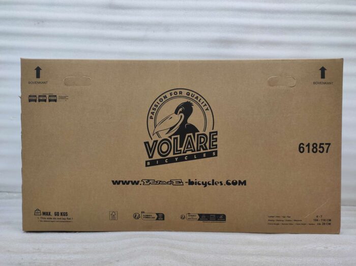 Volare Thombike Kinderfiets - Jongens - 18 inch - Blauw Geel - Afbeelding 11