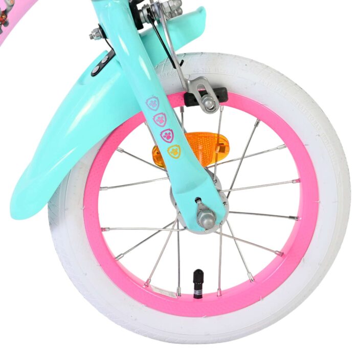 Paw Patrol Kinderfiets - Meisjes - 12 inch - Roze - Twee handremmen - Afbeelding 3