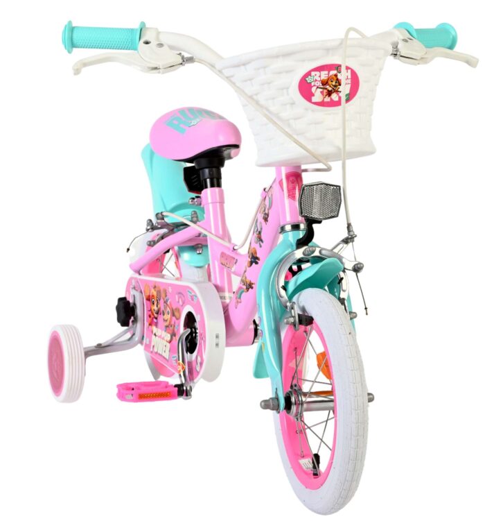 Paw Patrol Kinderfiets - Meisjes - 12 inch - Roze - Twee handremmen - Afbeelding 5