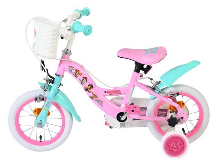 Paw Patrol Kinderfiets - Meisjes - 12 inch - Roze - Twee handremmen - Afbeelding 7