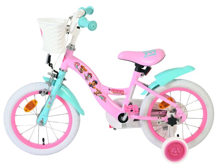 Paw Patrol Kinderfiets - Meisjes - 14 inch - Roze - Afbeelding 7