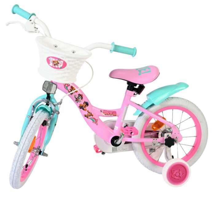 Paw Patrol Kinderfiets - Meisjes - 14 inch - Roze - Afbeelding 8