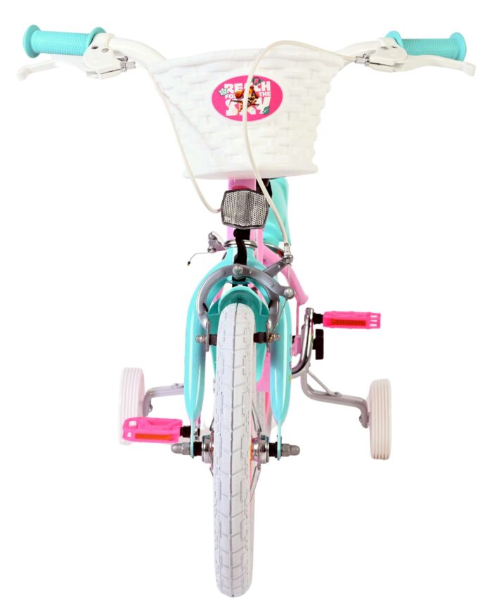 Paw Patrol Kinderfiets - Meisjes - 14 inch - Roze - Twee handremmen - Afbeelding 6