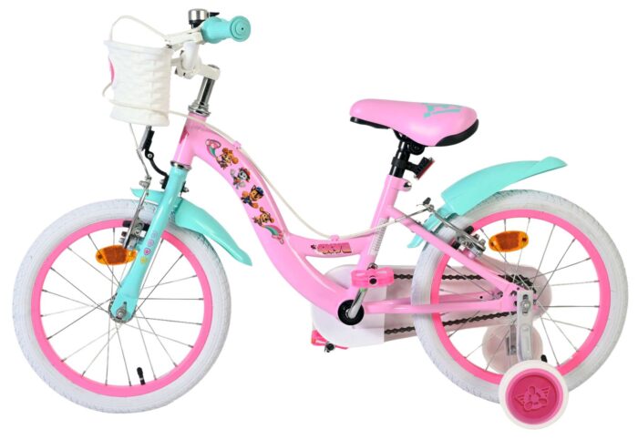 Paw Patrol Kinderfiets - Meisjes - 16 inch - Roze - Twee handremmen - Afbeelding 7