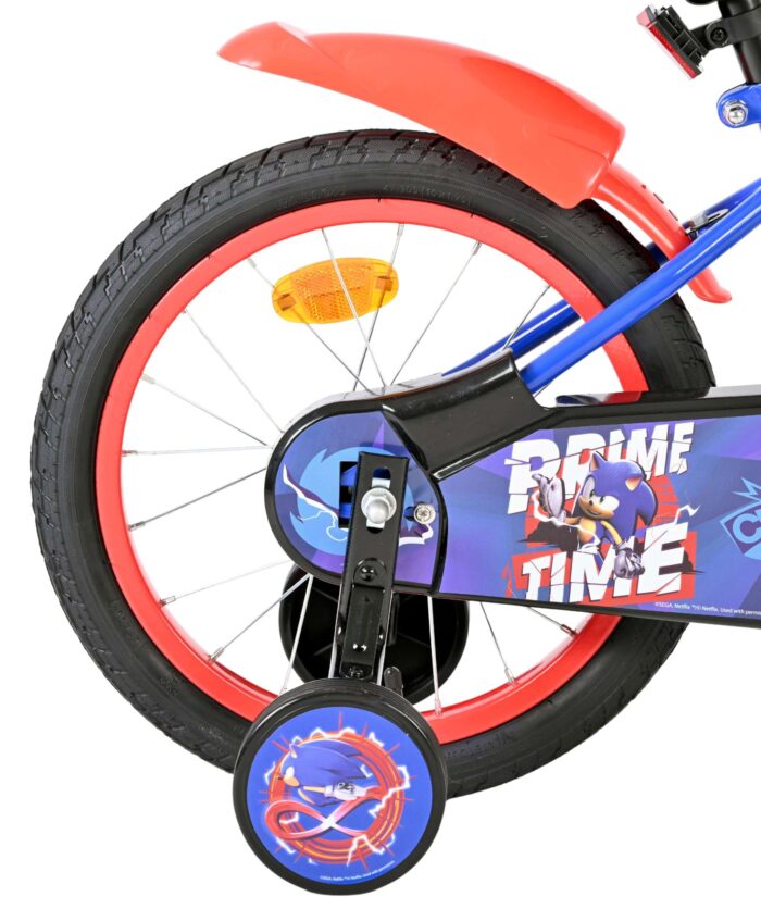 Sonic Kinderfiets - Jongens - 16 inch - Blauw - Afbeelding 2