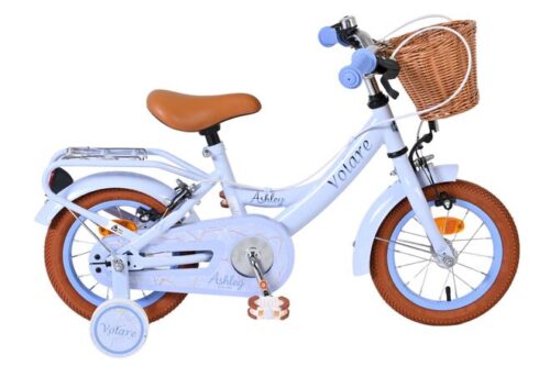 Volare Ashley Kinderfiets - Meisjes - 12 inch - Pastel Blauw - Twee handremmen