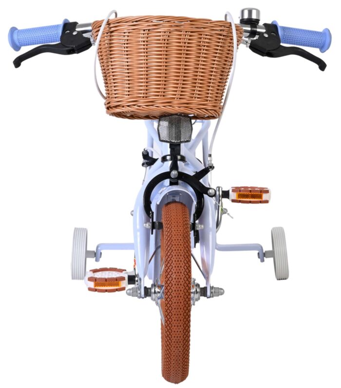 Volare Ashley Kinderfiets - Meisjes - 12 inch - Pastel Blauw - Twee handremmen - Afbeelding 6