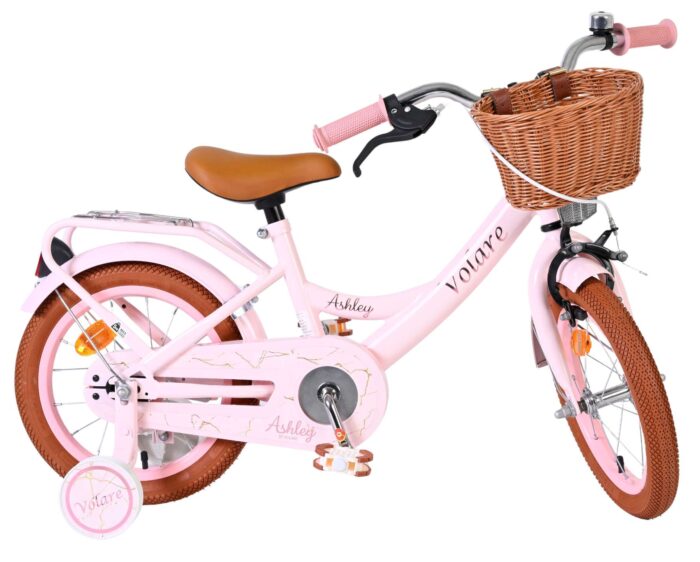 Volare Ashley Kinderfiets - Meisjes - 14 inch - Roze - Afbeelding 7