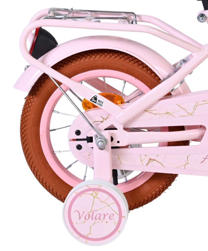 Volare Ashley Kinderfiets - Meisjes - 12 inch - Roze - Afbeelding 2