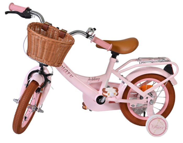 Volare Ashley Kinderfiets - Meisjes - 12 inch - Roze - Afbeelding 8