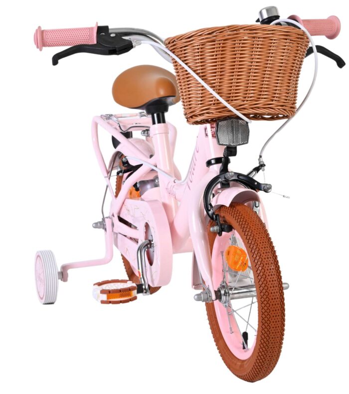 Volare Ashley Kinderfiets - Meisjes - 12 inch - Roze - Twee handremmen - Afbeelding 5