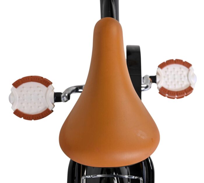 Volare Ashley Kinderfiets - Meisjes - 12 inch - Zwart - Afbeelding 4