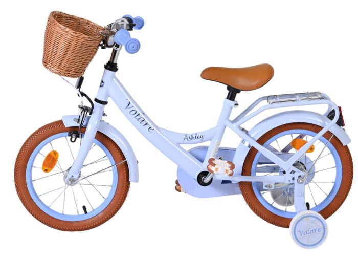 Volare Ashley Kinderfiets - Meisjes - 14 inch - Pastel Blauw - Afbeelding 7