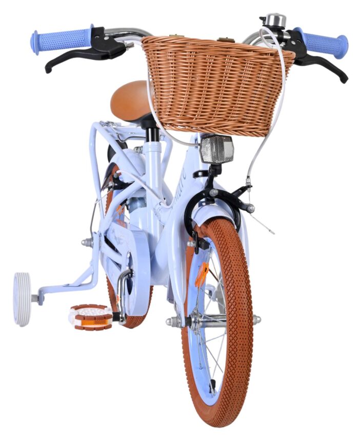 Volare Ashley Kinderfiets - Meisjes - 14 inch - Pastel Blauw - Twee Handremmen - Afbeelding 5