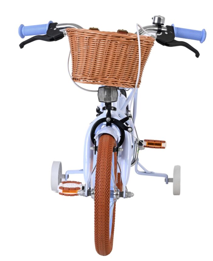 Volare Ashley Kinderfiets - Meisjes - 14 inch - Pastel Blauw - Twee Handremmen - Afbeelding 6