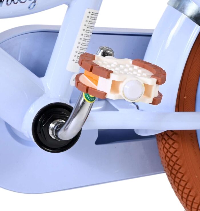 Volare Ashley Kinderfiets - Meisjes - 14 inch - Pastel Blauw - Twee Handremmen - Afbeelding 9