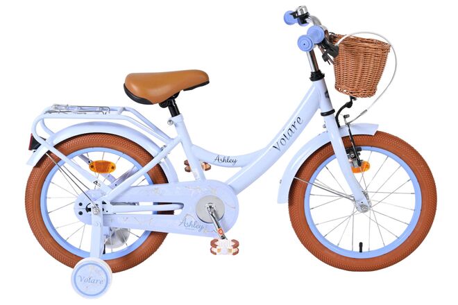 Volare Ashley Kinderfiets - Meisjes - 16 inch - Pastel Blauw