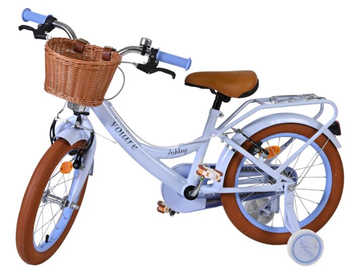 Volare Ashley Kinderfiets - Meisjes - 16 inch - Pastel Blauw- Twee Handremmen - Afbeelding 8