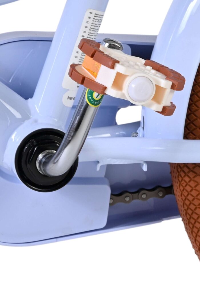 Volare Ashley Kinderfiets - Meisjes - 16 inch - Pastel Blauw- Twee Handremmen - Afbeelding 9