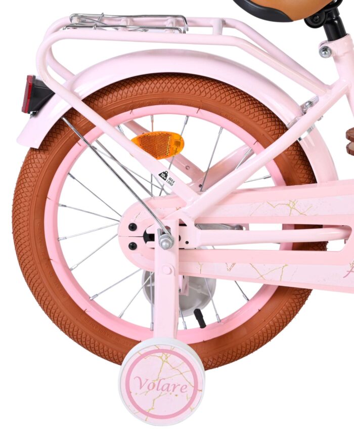 Volare Ashley Kinderfiets - Meisjes - 16 inch - Roze - Afbeelding 2