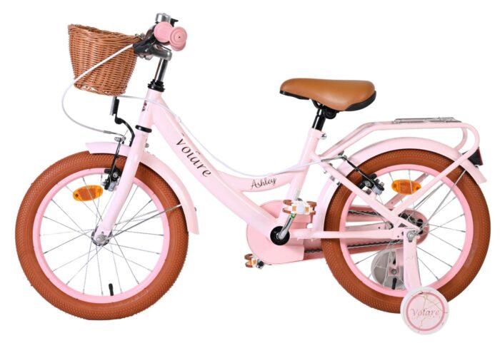 Volare Ashley Kinderfiets - Meisjes - 16 inch - Roze - Twee Handremmen - Afbeelding 7