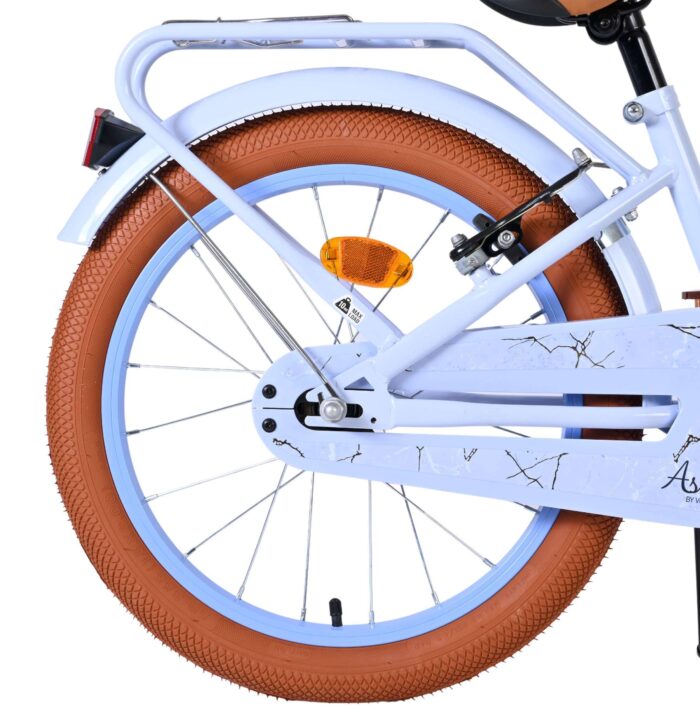Volare Ashley Kinderfiets - Meisjes - 18 inch - Pastel Blauw - Twee handremmen - Afbeelding 2