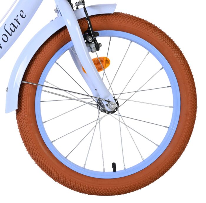 Volare Ashley Kinderfiets - Meisjes - 18 inch - Pastel Blauw - Twee handremmen - Afbeelding 3