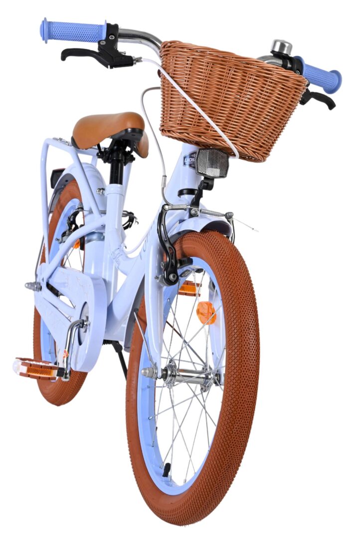 Volare Ashley Kinderfiets - Meisjes - 18 inch - Pastel Blauw - Twee handremmen - Afbeelding 5
