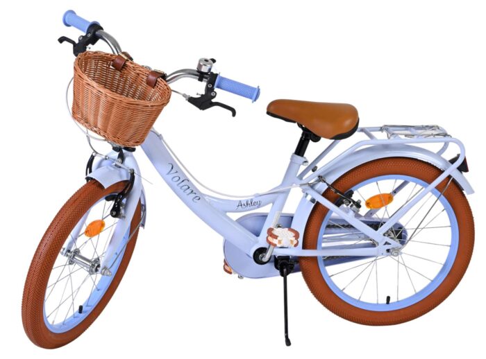 Volare Ashley Kinderfiets - Meisjes - 18 inch - Pastel Blauw - Twee handremmen - Afbeelding 8
