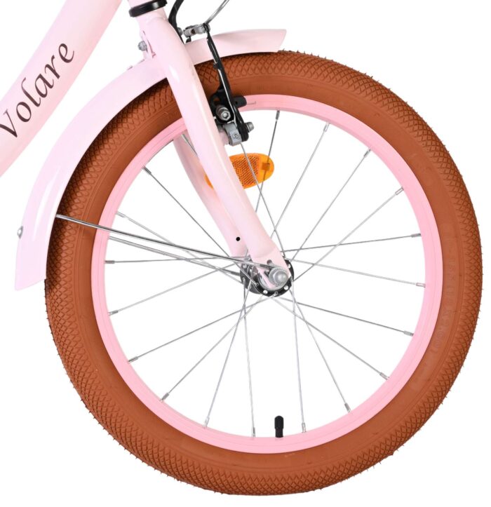 Volare Ashley Kinderfiets - Meisjes - 18 inch - Roze - Afbeelding 3