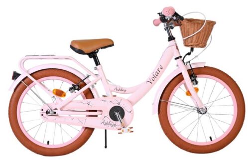 Volare Ashley Kinderfiets - Meisjes - 18 inch - Roze - Twee handremmen