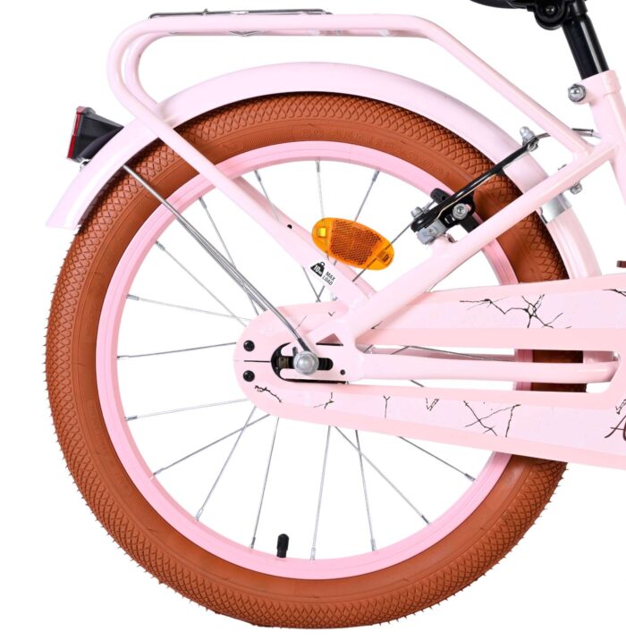 Volare Ashley Kinderfiets - Meisjes - 18 inch - Roze - Twee handremmen - Afbeelding 2