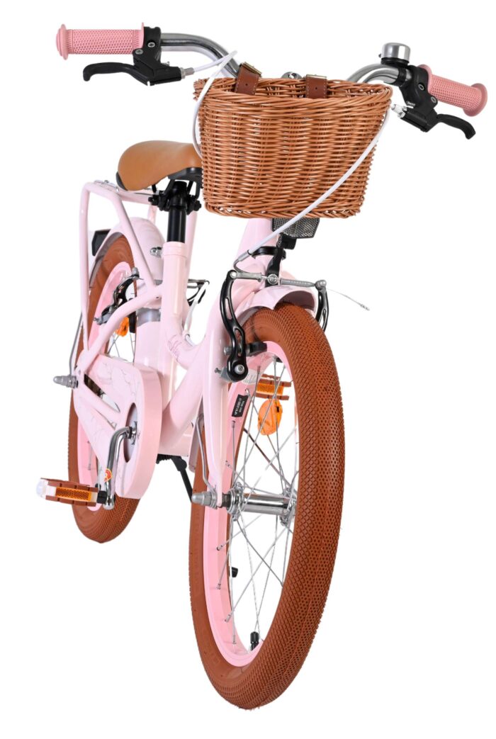 Volare Ashley Kinderfiets - Meisjes - 18 inch - Roze - Twee handremmen - Afbeelding 5