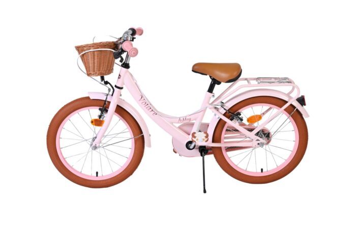 Volare Ashley Kinderfiets - Meisjes - 18 inch - Roze - Twee handremmen - Afbeelding 7