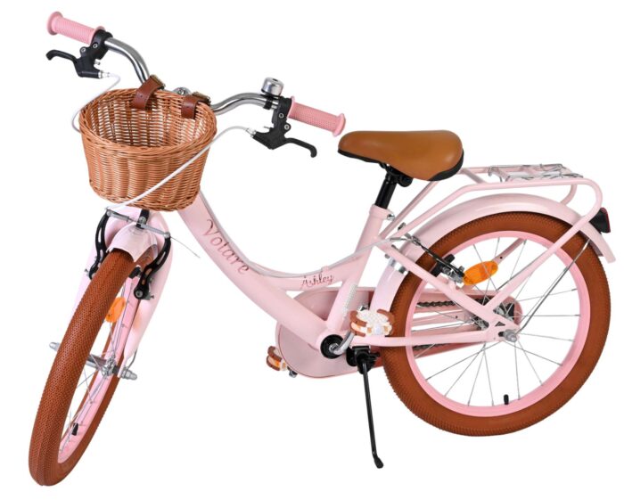 Volare Ashley Kinderfiets - Meisjes - 18 inch - Roze - Twee handremmen - Afbeelding 8