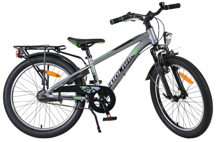 Volare Cross Kinderfiets - Jongens - 20 inch - Grijs - 3 versnellingen - Afbeelding 11