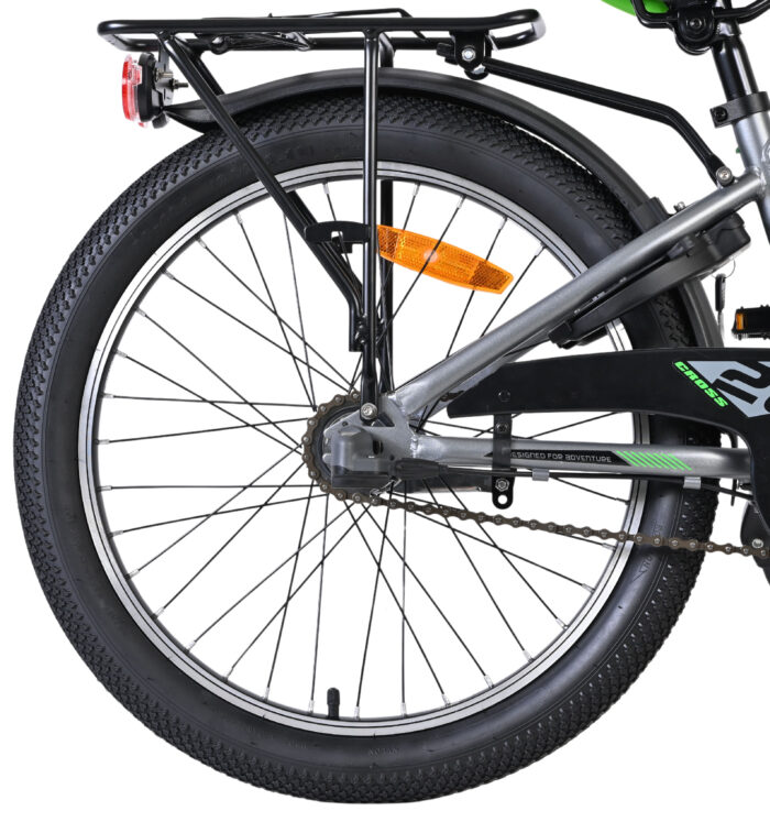 Volare Cross Kinderfiets - Jongens - 20 inch - Grijs - 3 versnellingen - Afbeelding 2