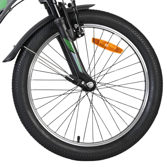 Volare Cross Kinderfiets - Jongens - 20 inch - Grijs - 3 versnellingen - Afbeelding 3