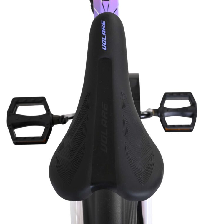 Volare Lily Kinderfiets - Meisjes - 18 inch - Wit Roze Paars - Afbeelding 4