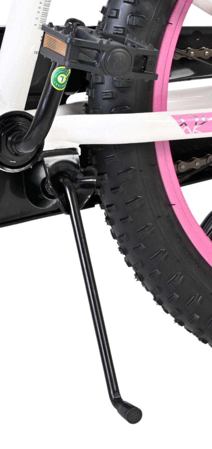 Volare Lily Kinderfiets - Meisjes - 18 inch - Wit Roze Paars - Afbeelding 9